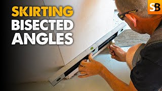 How To Cut Skirting Board With A Splayed Angle [upl. by Soilissav]