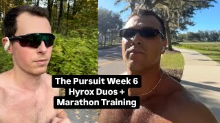 The Pursuit Hyrox Duos  Marathon Training week 6 [upl. by Arther]