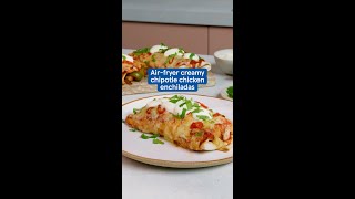 Airfryer creamy chipotle chicken enchiladas [upl. by Ecile219]