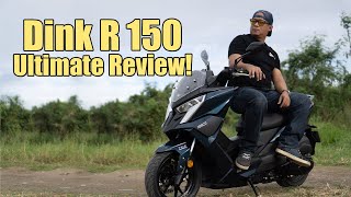 Kymco Dink R 150 Full Performance Review [upl. by Yrral]