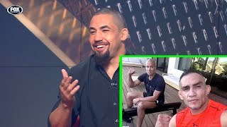 Robert Whittaker on David Goggins training Tony Ferguson for Paddy Pimblett fight  Fox Sports AUS [upl. by Eintrok]