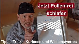 ✅Saubere gute Luft ohne Pollen Staub und Viren muss nicht teuer sein Luftreiniger Test 2024 Review [upl. by Trutko]