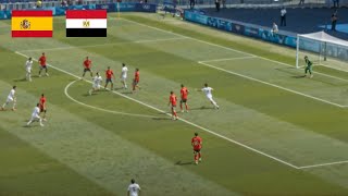 🔴 Spanyol 1 vs 2 Egypt U23 Mens Olympic 2024  Live Score [upl. by Htenek]