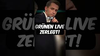 Lanz ZERLEGT Grünen Live afd shorts [upl. by Bowra]