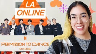 BTS LA ONLINE PERMISSION TO DANCE ON STAGE ONLINE Como comprar precios  BTS LA Concierto 2021 [upl. by Blood145]