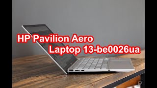 Распаковка HP Pavilion Aero Laptop 13be0026ua 5A5Z0EA Silver [upl. by Buchalter]