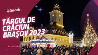 Targul de Craciun Brasov 2023 [upl. by Romola804]