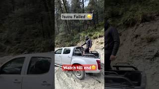 Isuzu offroading failed isuzu offroading viralvideos [upl. by Rramaj969]