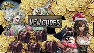 SEA OF CONQUEST NEW amp ALL ACTIVE CODES [upl. by Neehcas563]