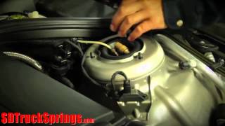 Arnott Air Suspension Shock Installation  Tutorial and Review  SD Truck Springs [upl. by Alanah]