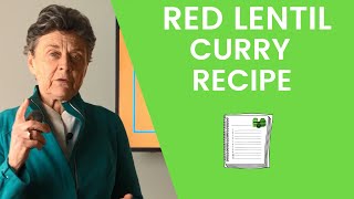 Red Lentil Curry Recipe [upl. by Annehs]