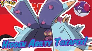 Hidden Abilty Toxapex  Roblox Pokemon Brick Bronze PvP [upl. by Airotal]