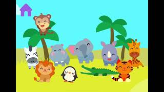 Safari Animals Sound and Where is the animal game for KidsBoopanpankids [upl. by Nylirehs287]