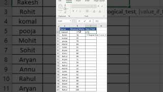 Excel Trick excel excelformula short [upl. by Enineg]