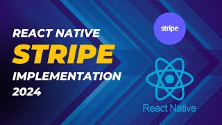 Stripe payment gateway implement with React native NextJs Back end  2024 [upl. by Odlabu]