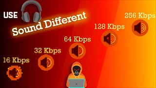 16 vs 32 vs 64 vs 128 vs 256 KBPS MUSIC COMPARISON  SOUND QUALITY DIFFERENCE BETWEEN 2023 [upl. by Jerri]