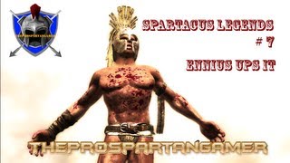 Spartacus Legends  Episode 7  Meet the Gladiators amp Ennius battles Higher up [upl. by Orofselet70]