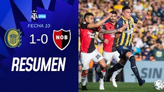 Rosario Central 10 Newells Old Boys  TorneoBetano  Resumen  Fecha 10 [upl. by Barn995]