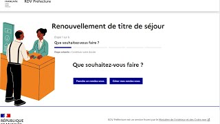 renouvellement de titre de séjour en 2024 Prendre rendezvous en SousPréfecture au RAINCY [upl. by Castro]