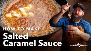 How To Make Salted Caramel Sauce In Minutes [upl. by Mountford]