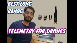 Long range Telemetry for Drones  RFD 900 [upl. by Amairam]