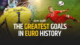 The Greatest Goals in EURO History  English Commentary [upl. by Abram]