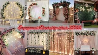 Engagement Decoration ideas at Home  Engagement Decoration in budget decorationideas [upl. by Anirpas]