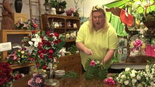 Floral Arrangements  How to Make a Teardrop Bouquet [upl. by Semreh]