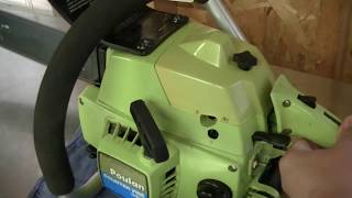 vintage poulan 3400 countervibe chainsaw [upl. by Onra200]