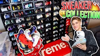 MY ENTIRE SNEAKER COLLECTION  100k RAREHYPE Pairs [upl. by Robbie817]