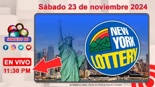 New York Lottery en vivo │Sábado 23 de noviembre 2024  1130 PM loteriasdominicanas [upl. by Laumas]