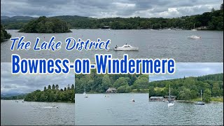 BownessonWindermereThe Lake District National Park Boat Cruise [upl. by Amethyst]