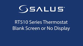 RT510 Series Thermostat  Blank Screen [upl. by Elvia815]