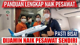 CARA NAIK PESAWAT TERBANG TERBARU DI BANDARA SOEKARNO HATTA [upl. by Reginnej819]