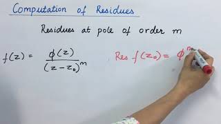 How to find Residues of a complex number  Calculus of Residues Complex Analysis [upl. by Tarryn279]