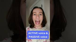 Active voice amp passive voice in English  with examples [upl. by Stanwinn]