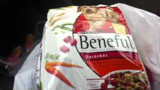 Beneful Dog Food Haul [upl. by Eiddam]