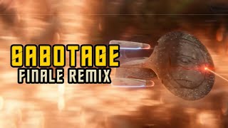 Star Trek Picard  Borg Cube Battle Remix quotSabotagequot [upl. by Cordle]