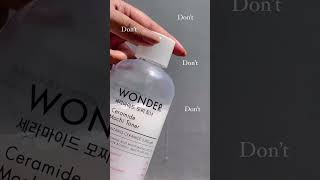 HYDRATING amp NOURISHING TONER FOR BARRIER CARE Tonymoly Wonder Ceramide Mochi Toner skincaretoner [upl. by Stephania]