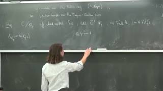 Lecture Series quotpadic Geometryquot by Peter Scholze 2014 lecture 11 [upl. by Grearson322]