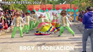 HIMAYA FESTIVAL 2024 BRGY 1 POBLACION STREETDANCE HIMAMAYLAN BACOLOD CITY [upl. by Joerg750]