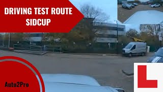 Driving Test at Sidcup Driving Test Centre  Full Route 2nd December 2022 0840 [upl. by Arbed]