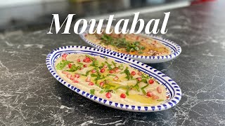 Moutabal Smokey Eggplant Heaven Vegan  متبل الباذنجان [upl. by Booze81]