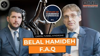 Belal Hamideh  Frequently Asking Questions  Carpal Tunnel Syndrome  by Website Depot [upl. by Odrareg]