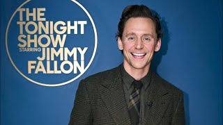 Tom Hiddleston at Jimmy Fallon tonightreflects on the last 14 years of his life playing Loki [upl. by Hare652]