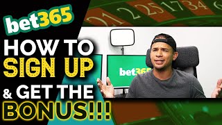 How To Create A Bet365 Account amp Get The Best SignUp Bonus 💰 [upl. by Auqinihs]