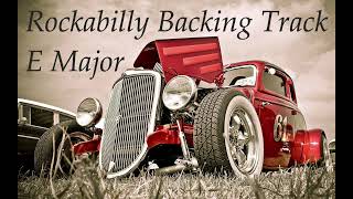 Rockabilly Backing Track E Major [upl. by Honoria]