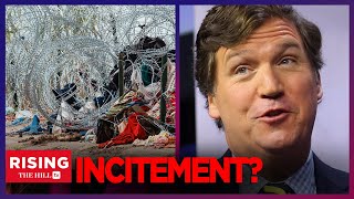 TO ARMS Tucker Carlson RALLIES Men to the Texas Border Amidst Stand Off [upl. by Terti]