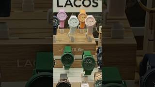 LACOSTE NO HACE RELOJES SINO BELLOS COMPLEMENTOS DE MODA [upl. by Aiehtela]