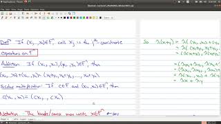 Lecture 1 Part 3 Math 2R03 [upl. by Calandria]